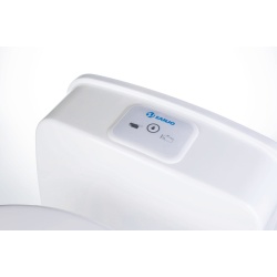 Sanjo wall-hung toilet with external cistern flush, surface-mounted - Img 10
