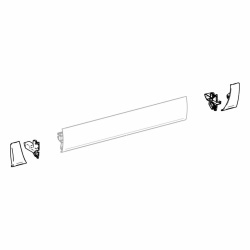 Set capace profil frontal antracit Thule pentru Omnistor 5003, stânga și dreapta (1500602696)