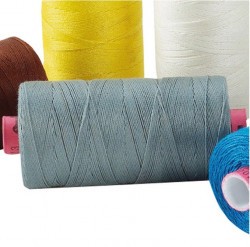 Special sewing thread for polyester tents