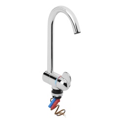 Style 3000 metal hot/cold water tap with a 27mm mounting hole diameter - Img 3