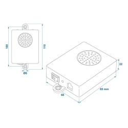 Ultrasonic rodent detector, 12V operation - Img 4