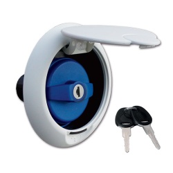 Water inlet complete with cover and keys