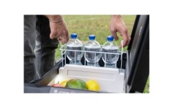 45 litre refrigerated box with 2 cooling compartments and electronic display,12/230V - Img 7