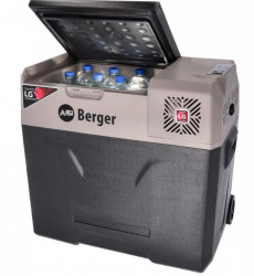 49 litre cooler with LG 12/24/230V compressor, handle and integrated transport wheels - Img 7