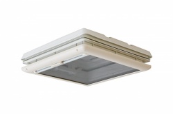 50 x 50 cm "Fiamma Vent" hatch 50 x 50 cm with opening on all sides and transparent lid - Img 5