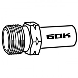 8 mm gas pipe connection with 1/4 thread (gas hose) - Img 2