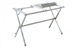 Aluminium folding table with rolling table top (115 x 78.5 cm) - Img 5