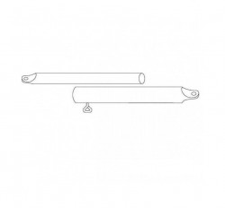 Bat telescopic cu capete plate pentru cort rulote - Img 2