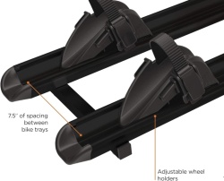 Bicycle carrierThule Elite Van XT for Fiat Ducato manufactured after 2007, without holes, BLACK - Img 7