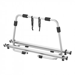 Bicycle rack for caravan roof