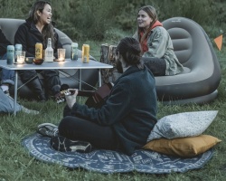 Bilberry camping ground sheet / camping mat round Ø 150 cm - Img 3