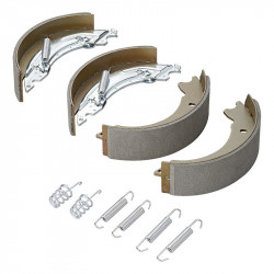 Brake shoes 200 x 50 mm for caravans or trailers with Knott axle (4 pcs)