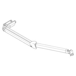 Braț articulat dreapta pentru copertine Dometic cu deschidere 2,5 m (44700001413)