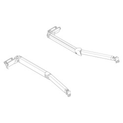 Braț articulat dreapta pentru copertine Dometic cu deschidere 2 m (44700004482) - Img 2
