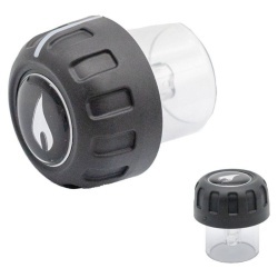 Buton rotativ iluminat negru pentru Truma S 3004 / S 5004