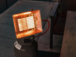 Camping gas cylinder camping heater with ceramic burner and gas regulator included - Img 5