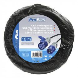 CEE external cable with neoprene sheath, 10 m 16A, protection class IP44 - Img 2