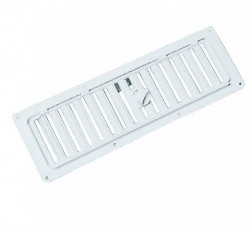 Closable ventilation grille for caravans or motorhomes, 32 x 10.5 cm