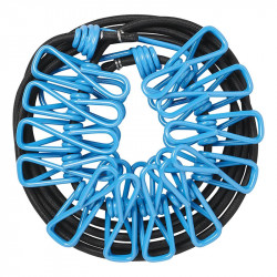 Elasticated drawstring with integrated hooks for drying clothes - Img 5