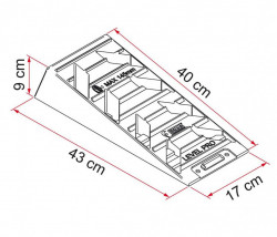 "Fiamma" caravan levelling track (2 pcs) - Img 2