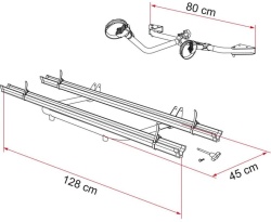 Fiamma Garage Standard bike rack for motorhomes - Img 2