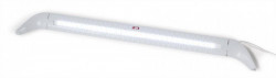 Fiamma outdoor lamp with LED and rain gutter for awnings