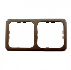 Frame ornament double socket / switch Presto 10000 , different colours - Img 2