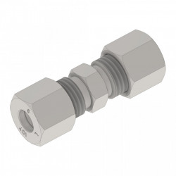 Galvanised steel gas fitting 8 x 8 mm - Img 2