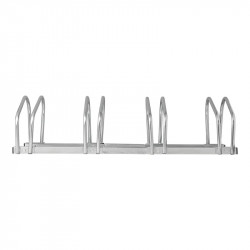 Galvanised steel outdoor bicycle rack, 4 places - Img 2
