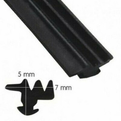 Gasket between window frame and vehicle wall for Dometic windows