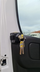 HEOSafe interior safety lock with key for Ducato / Boxer / Jumper 2 pieces - Img 5