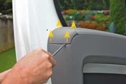 Incuietoare interioara de siguranta HEOSafe pentru Ducato / Boxer / Jumper 2 buc - Img 3