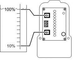 Kemo Electronic M227 Tank water level indicator 20 - 50 cm high, 10 levels - Img 2