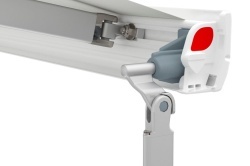Marchiza Fiamma F45L 4,5 - 5,5m, caseta alba pentru rulote, autorulote - Img 5