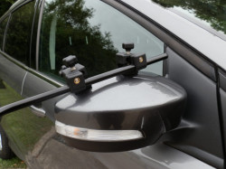 Mirror extension mirror Milenco Grand Aero 4 XXL (2 pcs) CONVEXA, with extra long arm 41 cm - Img 6