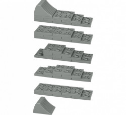 Modular levelling track with cover - Img 2