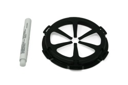 Mounting bracket for Mopeka Pro indicator with curved surfaces - Img 2