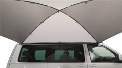 Pre-tensioned minibus awning, "Flex" van, rain resistant, 250 x 250 cm - Img 4