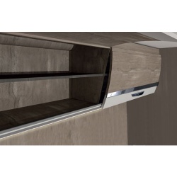 Profil pentru montajul benzilor LED la usile dulapurilor suspendate, 220 cm - Img 3