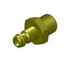 Quick coupling for gas hose
