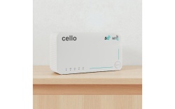Router de călătorie Cello C160 5G cu Wi-Fi 6, eSIM și acumulator de 4.000 mAh, 12V