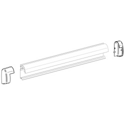 Set capace de capăt antracit Thule pentru Omnistor 5200 (1500603067)