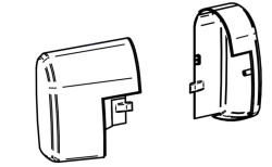 Set capace de capăt motor eloxate Thule pentru Omnistor 5200 (1500603190)