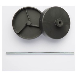 Set roți cu ax pentru caseta de reziduuri Thetford C2, C3, C4, C200