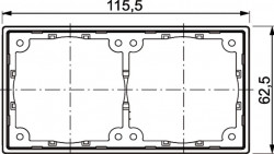 Spacer frame 3 mm for Presto 20000 system - Img 4
