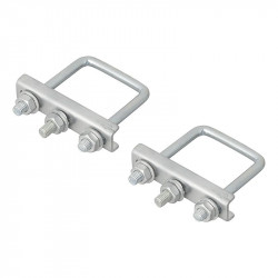 Square collar for the clamping of the manoeuvring wheel clamp (2 pcs)