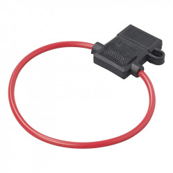 Standard fuse holder with cable Ø 2mm, 25cm included - Img 4