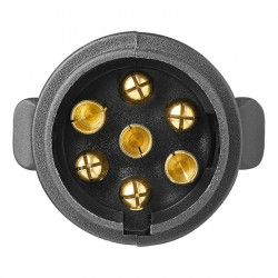 Stecher 7-pin plastic for cable mounting, ABS, 12V - Img 5