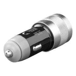 Stecher for car cigarette lighter socket 12V with USB C and A - Img 2