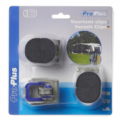 Support for tent tent poles without drilling holes in the caravan walls - Img 7